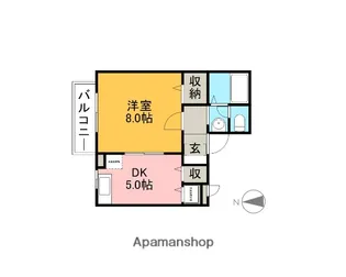 プリンツ【1階】の間取り