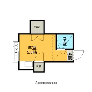 メゾンフルール赤羽【2階】の間取り