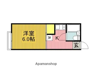 東京都武蔵野市境2丁目【アパート】の間取り