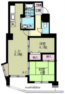ストークマンション【3階】の間取り