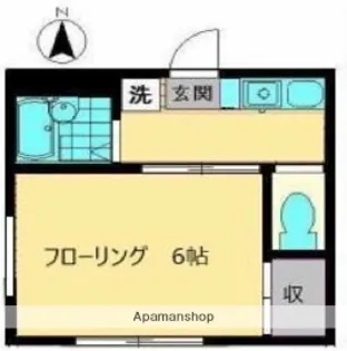 ハイツトータス杉並【101号室】の間取り