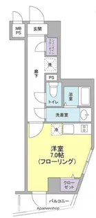 東京都杉並区久我山5丁目【マンション】の間取り