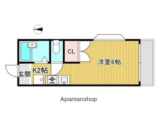 フローレンス神代B【2階】の間取り