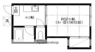 東京都杉並区下高井戸4丁目【アパート】の間取り