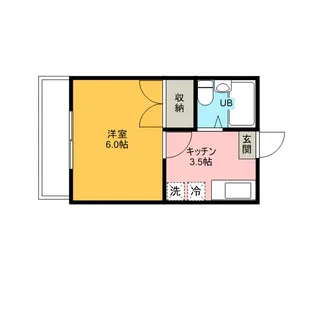 佐々木ハイツ【1階】の間取り
