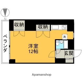 第5野村ビル【1003号室】の間取り