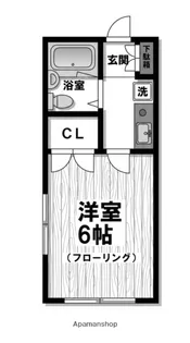 WINHILLMATUBRA【1階】の間取り