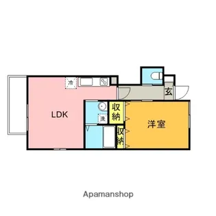 メゾンブランシェ【2階】の間取り