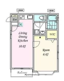 東京都杉並区善福寺1丁目【アパート】の間取り