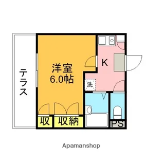 東京都小金井市東町3丁目【マンション】の間取り