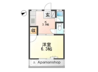 レニーハイツ【2階】の間取り