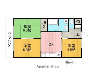 東京都武蔵野市吉祥寺本町3丁目【マンション】の間取り