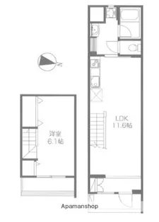 東京都練馬区石神井台7丁目【マンション】の間取り