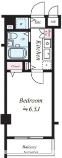 東京都杉並区天沼3丁目【マンション】の間取り