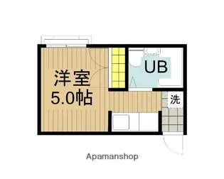 東京都三鷹市深大寺3丁目【アパート】の間取り