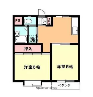 東京都三鷹市野崎3丁目【マンション】の間取り