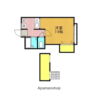 エルフ立野【2階】の間取り