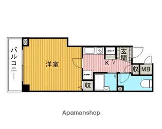 アヴァンティーク荻窪【5階】の間取り