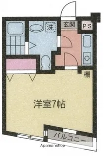 東京都世田谷区羽根木2丁目【マンション】の間取り