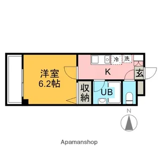東京都杉並区天沼3丁目【マンション】の間取り