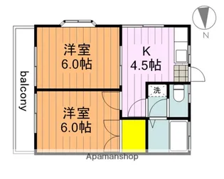 プリマベーラ恋ヶ窪【1階】の間取り