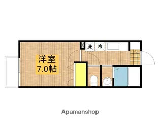 レスポワール【1階】の間取り