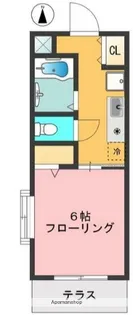 東京都武蔵野市境1丁目【アパート】の間取り