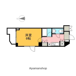 東京都世田谷区羽根木1丁目【マンション】の間取り