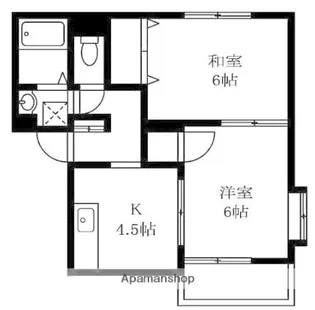 アビタシオン自由が丘【3階】の間取り