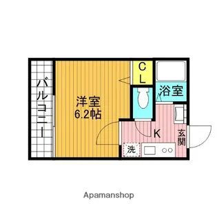 コーポ上荻【1階】の間取り