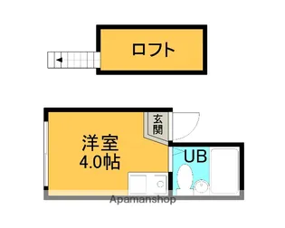 フォルトゥーナ上井草【2階】の間取り