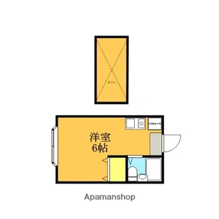 東京都小金井市東町5丁目【アパート】の間取り