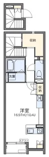 レオネクストカンフリエ【2階】の間取り