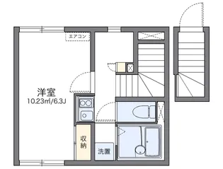 レオネクストシオン北沢【2階】の間取り