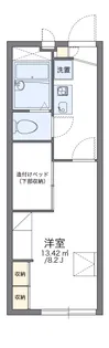 レオパレスWISTERIA【2階】の間取り