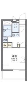 レオパレスゴールドヒルズ【2階】の間取り