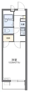 レオパレス花水木【1階】の間取り