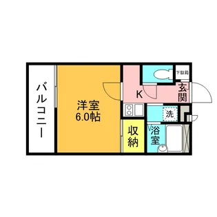 レオパレスパルフェタムール北沢【2階】の間取り