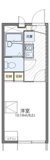 レオパレスSUNSETROOM【1階】の間取り