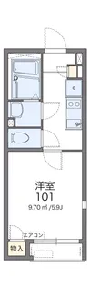 レオネクストローゼル吉祥寺【2階】の間取り