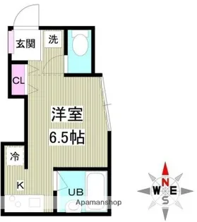 ドエル下北沢【1階】の間取り