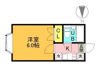 アーバンハイム成城1【1階】の間取り