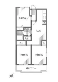 ウィンダム宮前【4階】の間取り