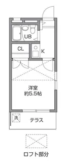 クレール田園調布【1階】の間取り