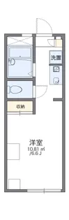 レオパレスソレーユ【1階】の間取り