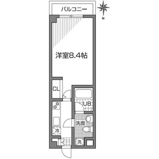 ジョイリーフ仙川【2階】の間取り