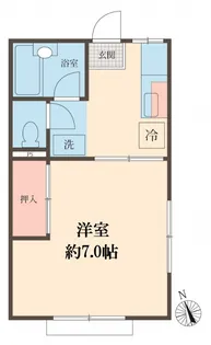 ホワイトホームズ【1階】の間取り