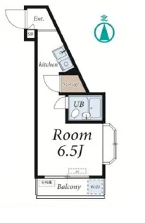 ホワイトパレス【2階】の間取り