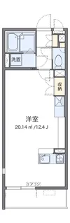 レオネクストラベンダー【1階】の間取り