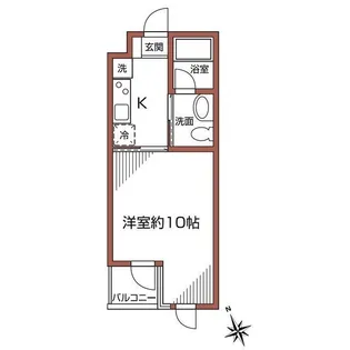 プリムヴェール【3階】の間取り